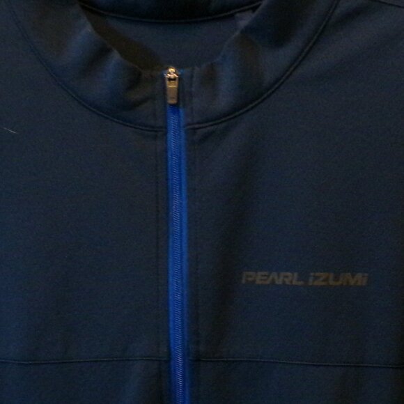 PEARL IZUMI MEN'S SHORT SLEEVE FULL ZIPPERES CYCLING JERSEY - Picture 5 of 7